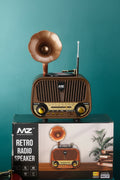 MZ Vintage Radio + Speaker